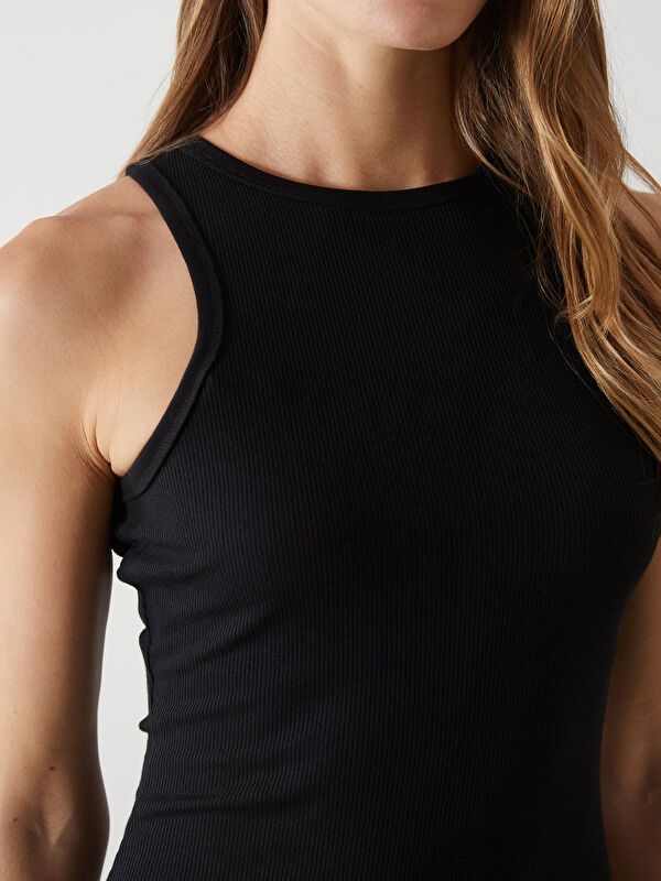 Moudda LC Waikiki - Robe manches courtes en jersey pour Femme - Tunisie 3