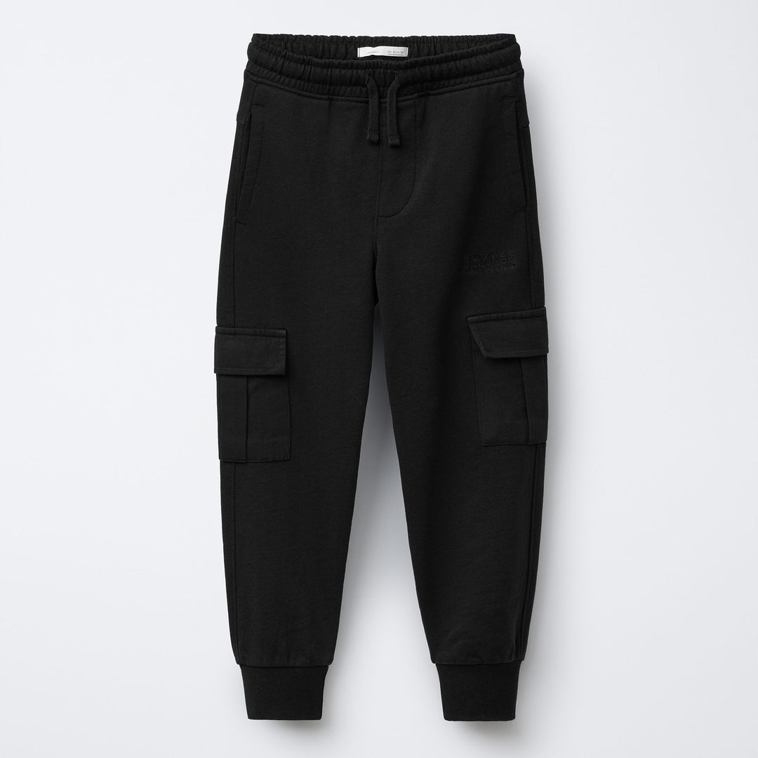 Moudda ZARA - Pantalon Sweat Cargo - Broderie - Tunisie 1