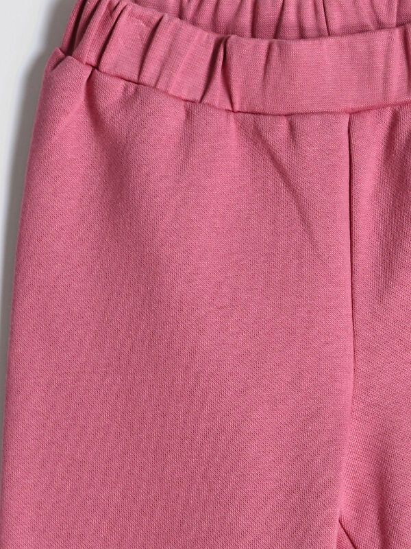 Moudda LC Waikiki - Pantalon jersey basique Fille Rose poudre - Tunisie 3