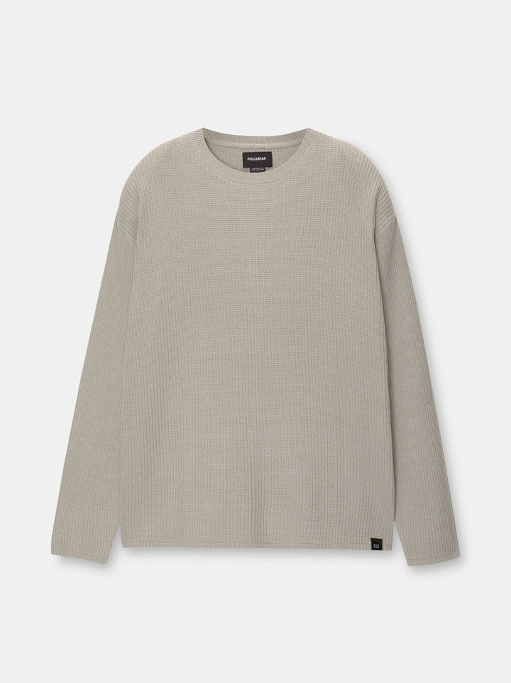 Moudda PULL & BEAR - Pull Manches Longues Léger Structure - Tunisie 1