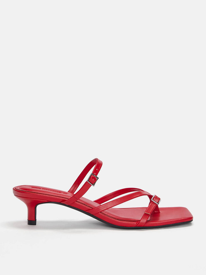Moudda PULL & BEAR - Sandales à Talon Kitten à Boucle - Tunisie 3