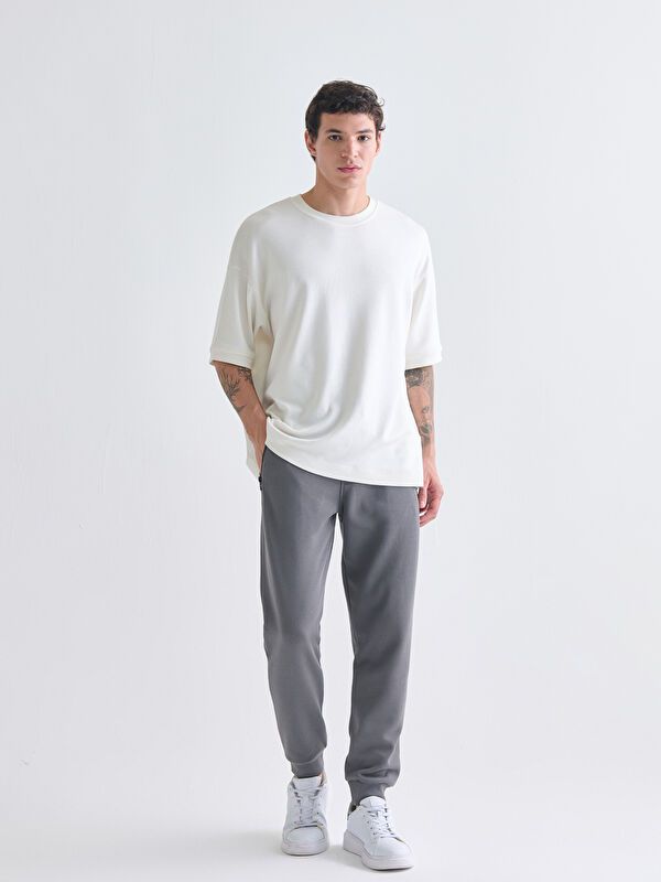 Moudda LC Waikiki - Pantalon en jersey Homme Gris foncé - Tunisie 1