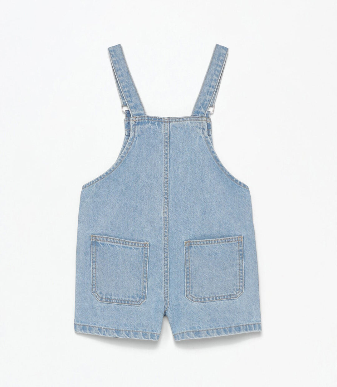 Moudda Lefties - Salopette Courte Denim - Rayures Fille D4 - Tunisie 3