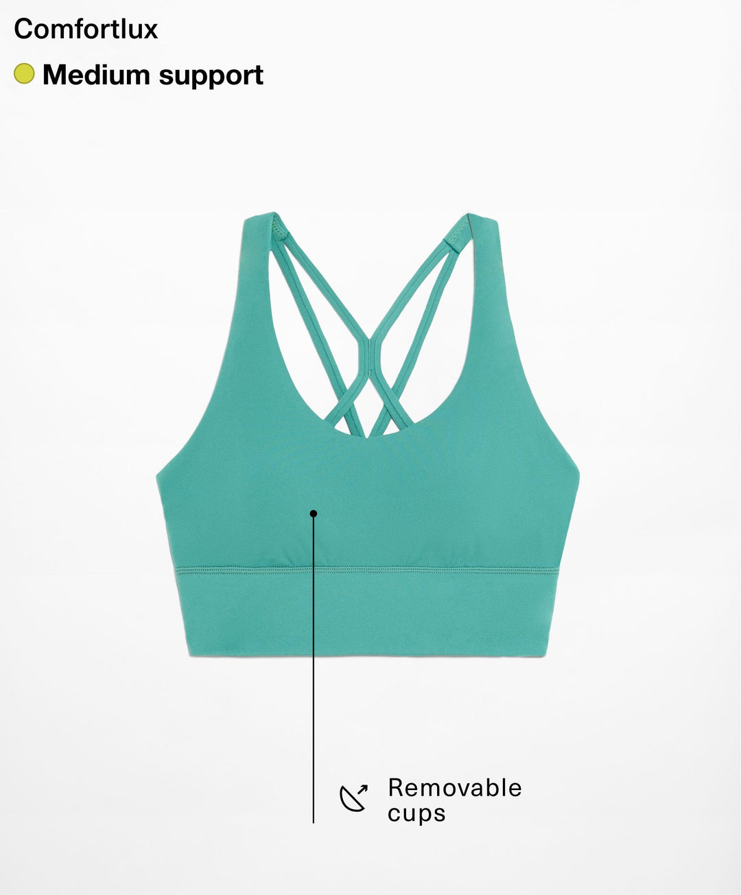 Moudda Oysho - Soutien-Gorge Comfortlux Mousse Extra Bretelles - Tunisie 1