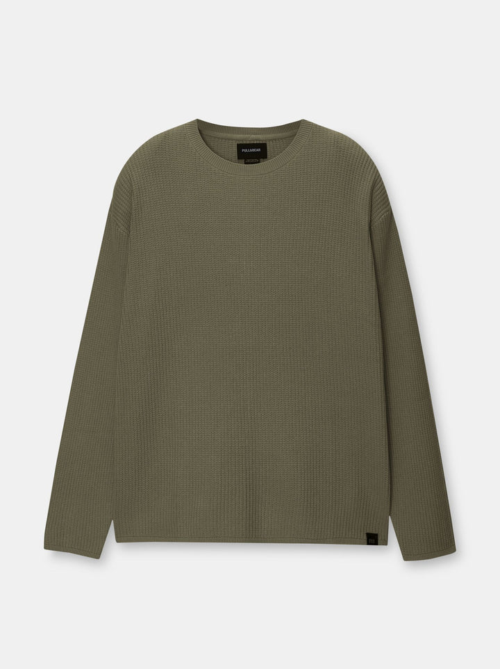 Moudda PULL & BEAR - Pull Manches Longues Léger Structure - Tunisie 1