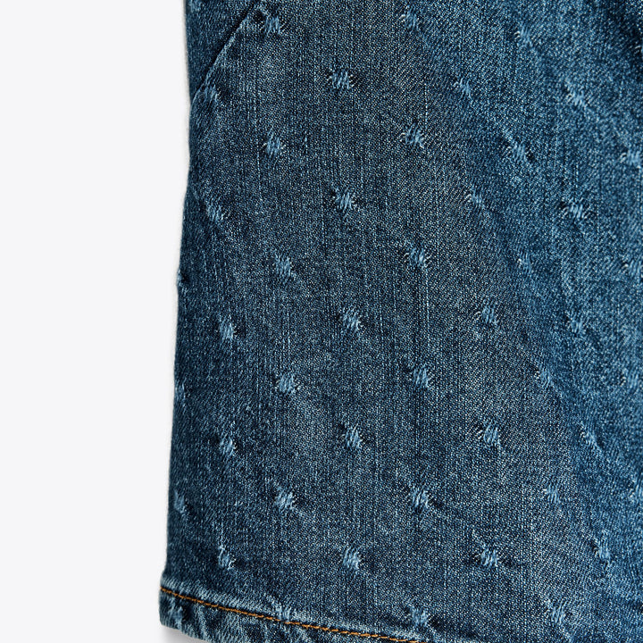 Moudda ZARA - Gilet Denim - Col Caja & Boutons - Tunisie 3