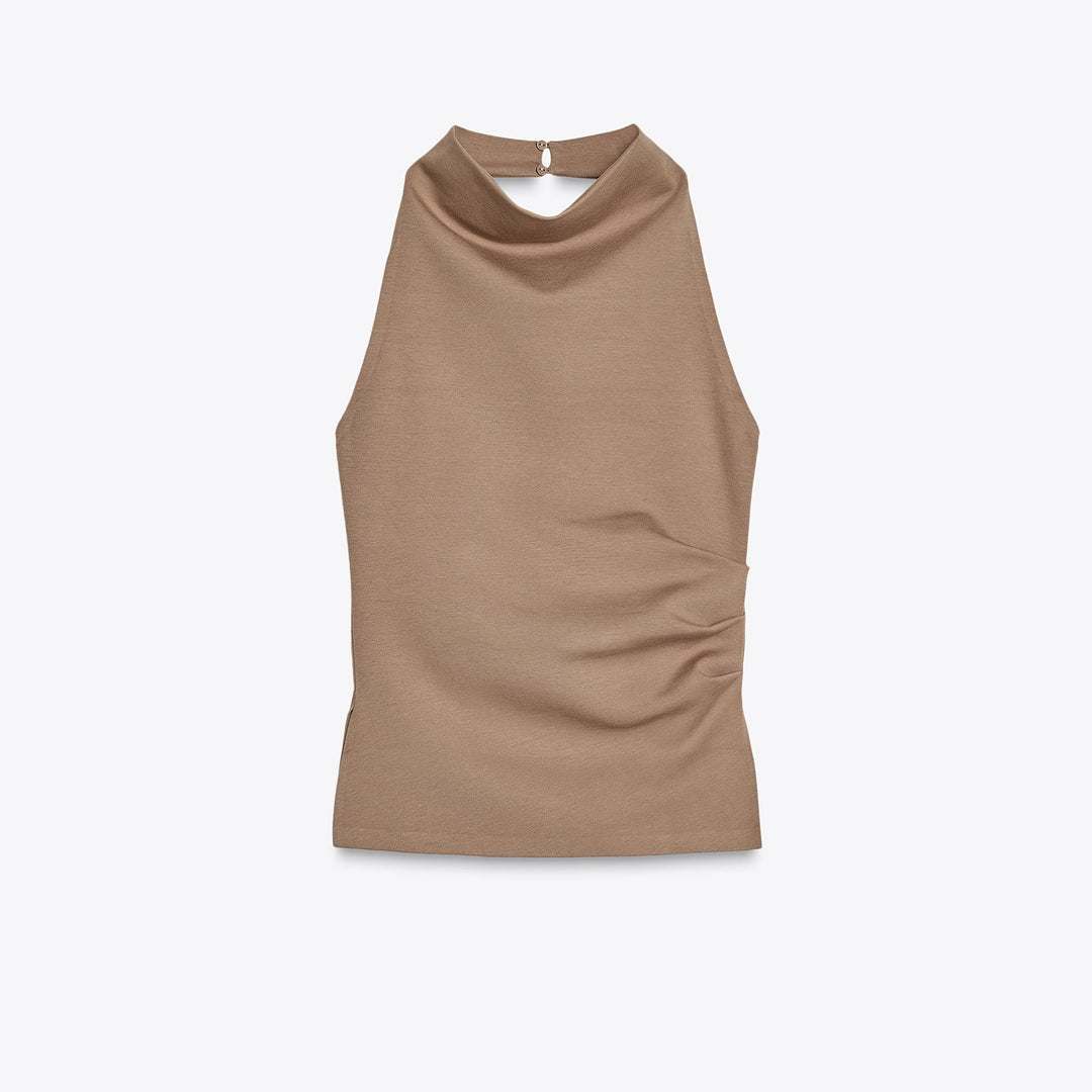 Moudda ZARA - Top Halter - Fini Propre & Dos Ouvert - Tunisie 1