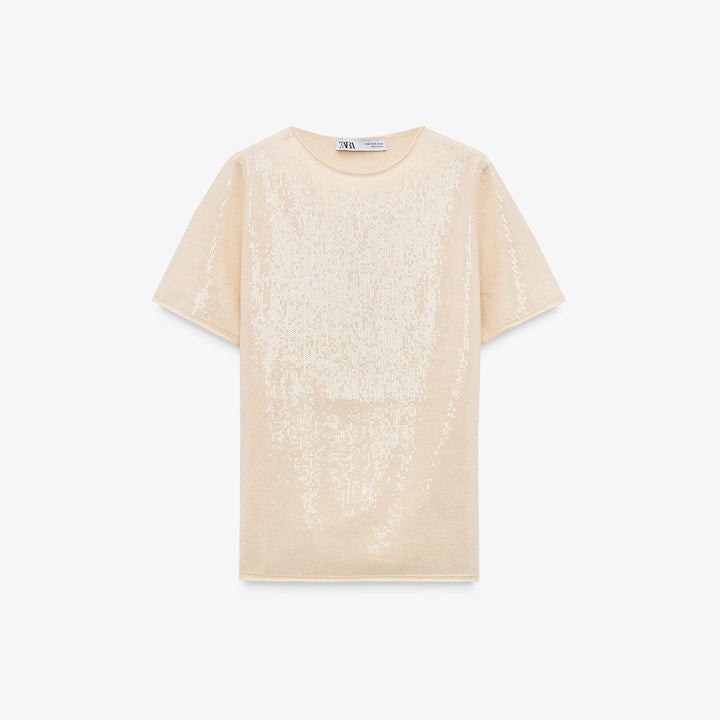 Moudda ZARA - Pull - Broderie Extra-fine & Sequins - Tunisie 1