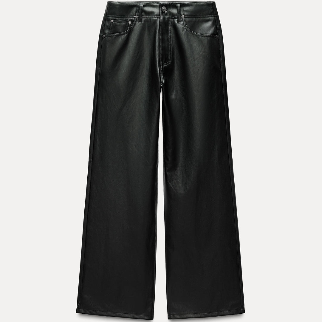 Moudda ZARA - Pantalon droit similicuir - Tunisie 2