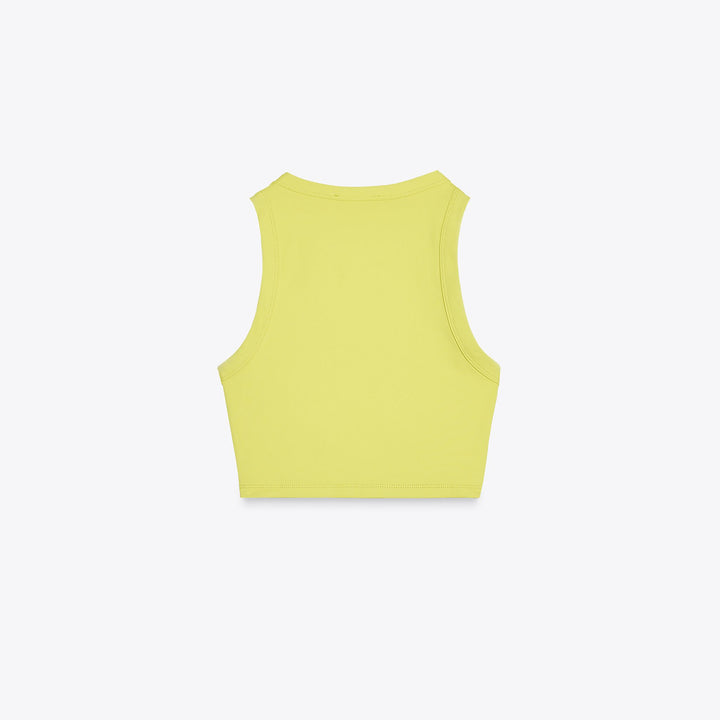 Moudda ZARA - T-Shirt Crop Polyamide - Col Rond - Tunisie 2
