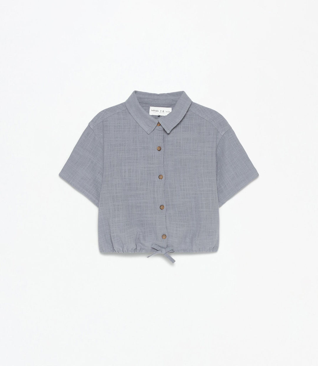 Moudda Lefties - Chemise - Nœud & Coton Slub Fille - Tunisie 2