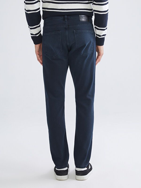 Moudda LC Waikiki - Pantalon jean tissé basique Homme Rodéo noir - Tunisie 4