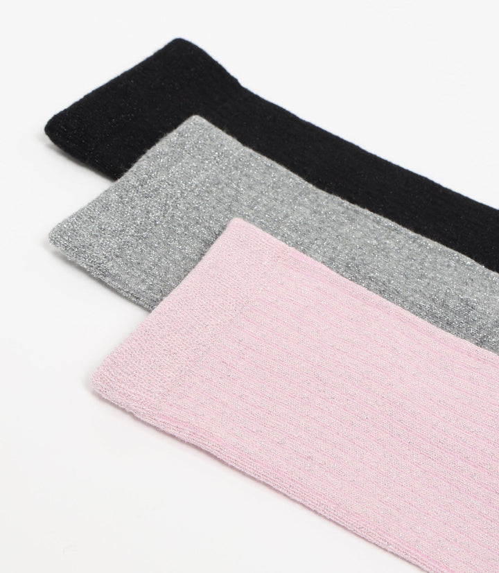 Moudda Lefties - Pack 3 Chaussettes Longues - Côtes Lurex - Tunisie 3