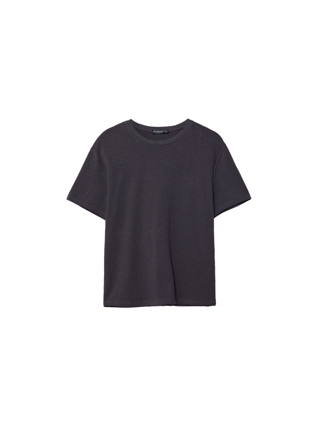 Moudda STRADIVARIUS - T-Shirt Manches courtes Boxy en Coton Épais - Tunisie 3