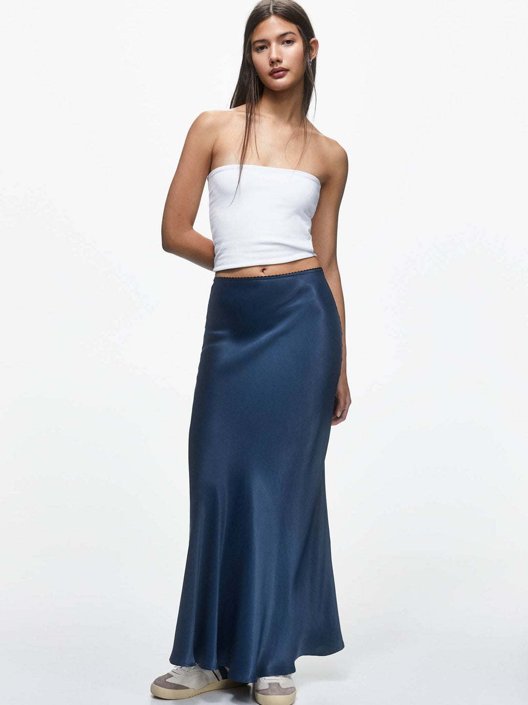 Moudda PULL & BEAR - Jupe Midi Dentelle Ceinture - Tunisie 5