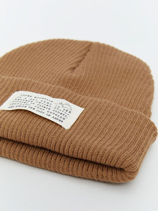 Moudda LC Waikiki - Bonnet  tricot Garçon Beige foncé - Tunisie 3