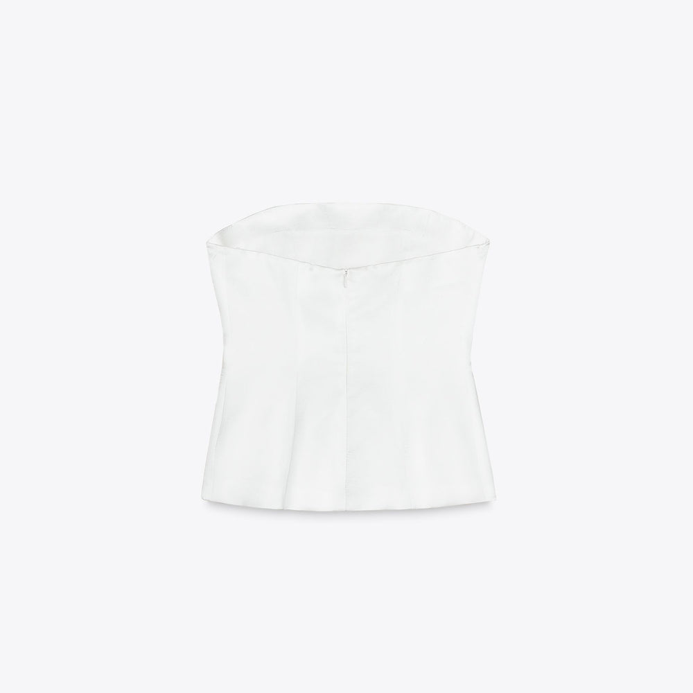 Moudda ZARA - Top Satiné - Motif - Tunisie 2