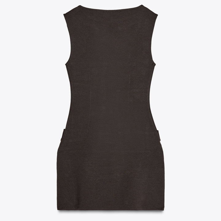 Moudda ZARA - Robe - Manches Courtes, Col Rond & Ceinture - Tunisie 2
