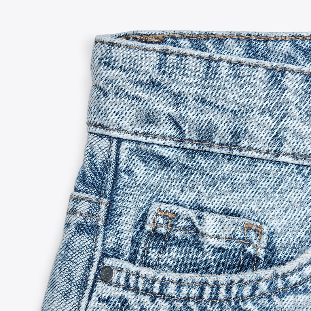 Moudda ZARA - Jupe Denim Mini - Dirty Wash - Tunisie 3