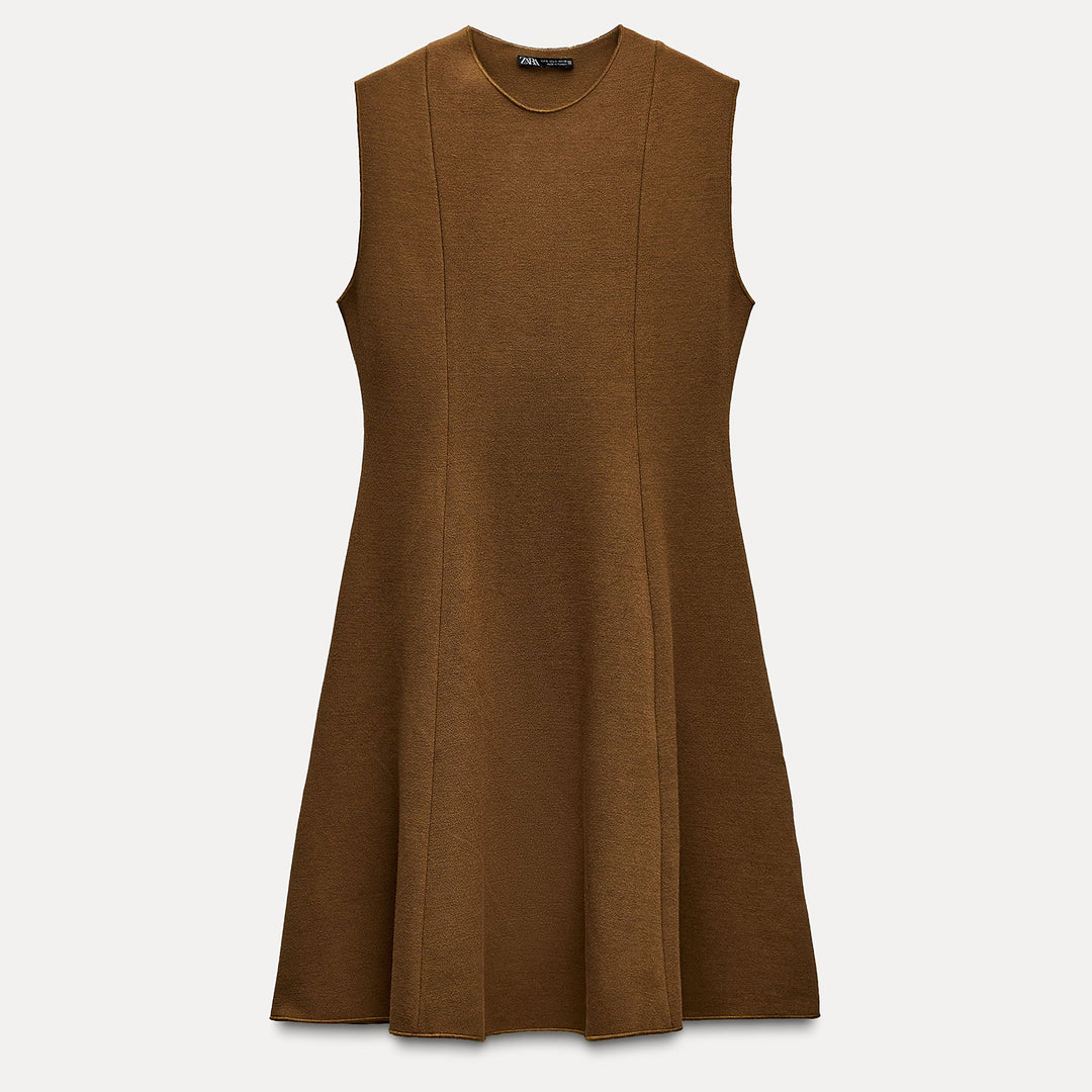 Moudda ZARA - Robe Skater Maille Stretch Sans Manches - Tunisie 1