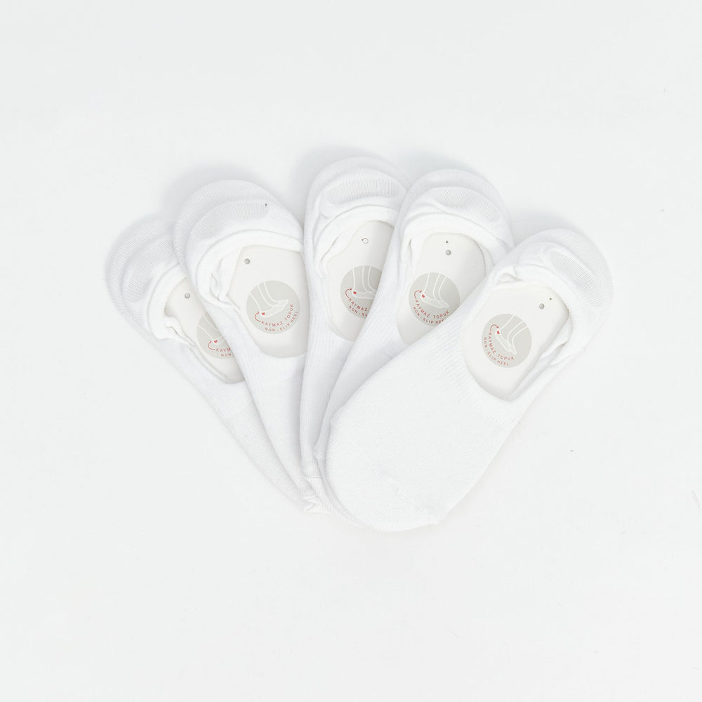 Moudda LC Waikiki - Chaussettes invisibles Femme Ecru - Tunisie 2