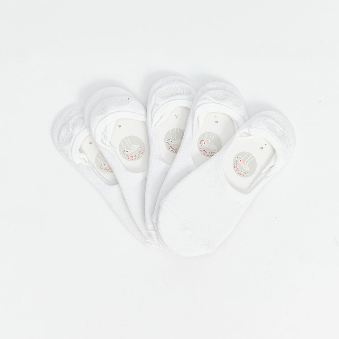 Moudda LC Waikiki - Chaussettes invisibles Femme Ecru - Tunisie 2