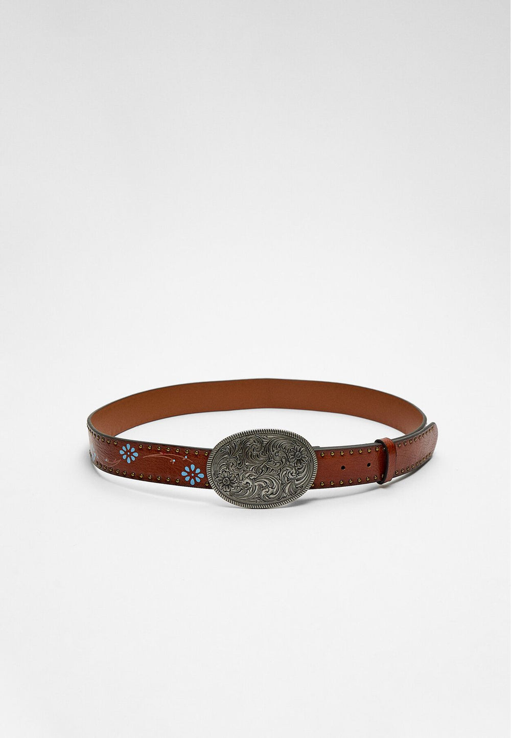 Moudda STRADIVARIUS - Ceinture avec Boucle Plaque Fleurs - Tunisie 2