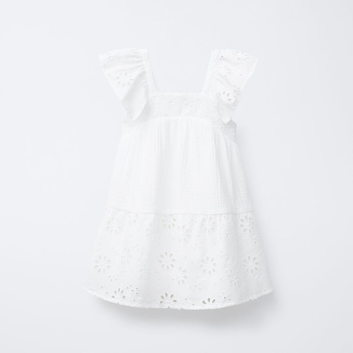 Moudda ZARA - Robe Enfant Blanche Brodée - Collection Lingerie - Tunisie 1