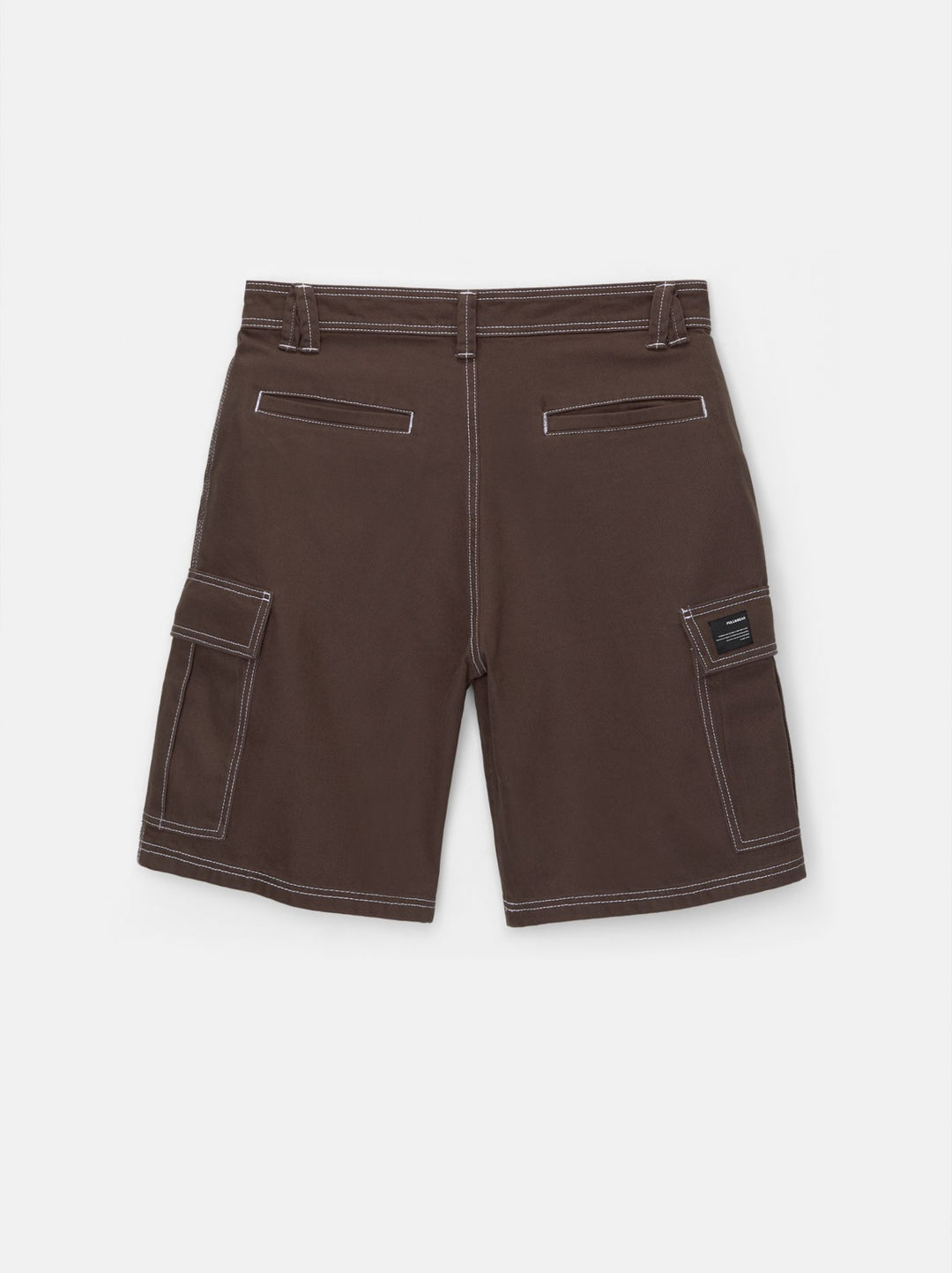 Moudda PULL & BEAR - Bermuda Cargo Coutures Contrastées - Tunisie 3