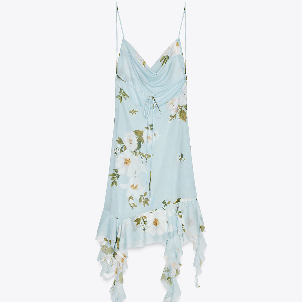 Moudda ZARA - Robe Courte - Bretelles & Volants Tulle - Tunisie 2
