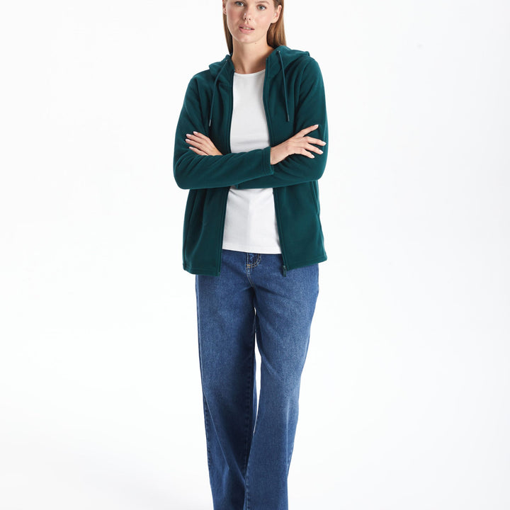 Moudda LC Waikiki - Cardigan jersey Femme Vert foncé - Tunisie 2