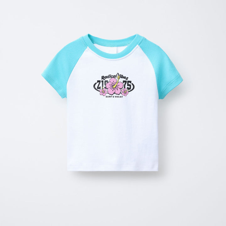 Moudda ZARA - T-Shirt - Surf Blanc & Rose - Tunisie 1