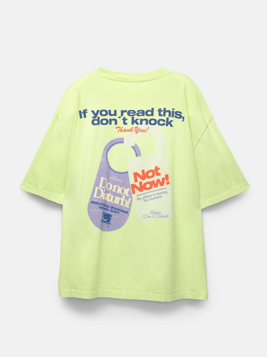 Moudda PULL & BEAR - T-Shirt Graphique - Room Service Lima - Tunisie 3