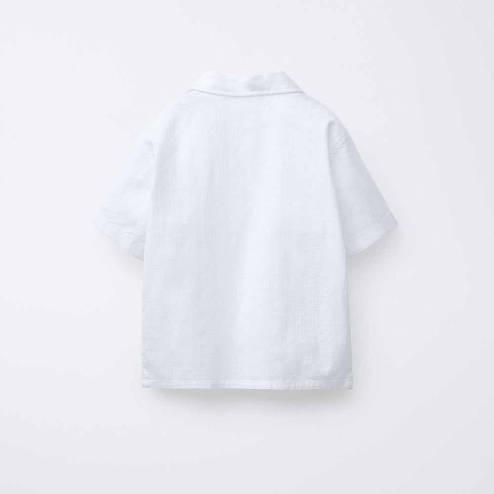 Moudda ZARA - Chemise Enfant - Polo Écru & Texture Basique (6T) - Tunisie 2