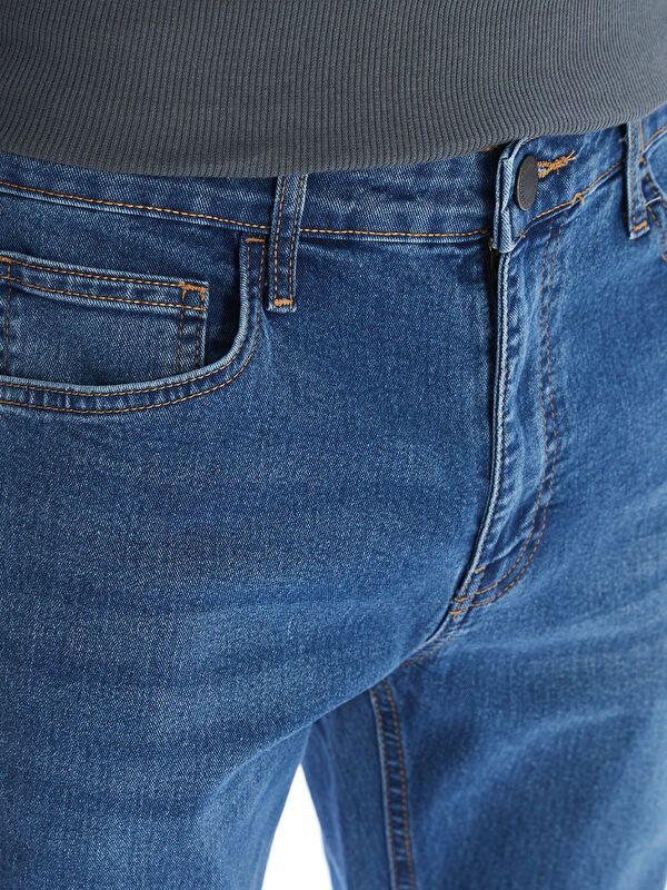 Moudda LC Waikiki - Pantalon jean tissé basique Homme Rodéo mid indigo - Tunisie 3