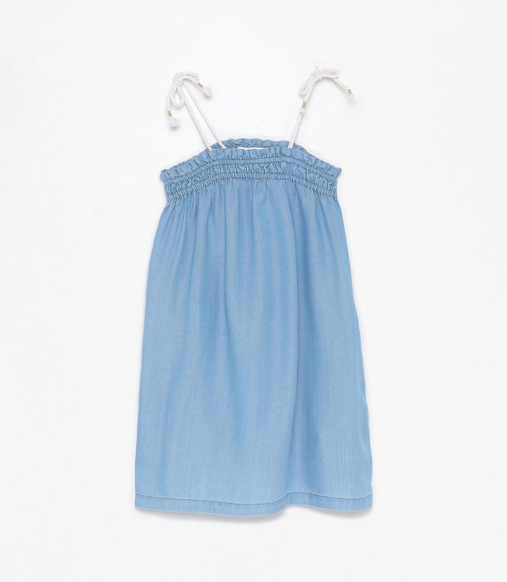 Moudda Lefties - Robe Denim Léger - Indigo Fille D5 - Tunisie 1