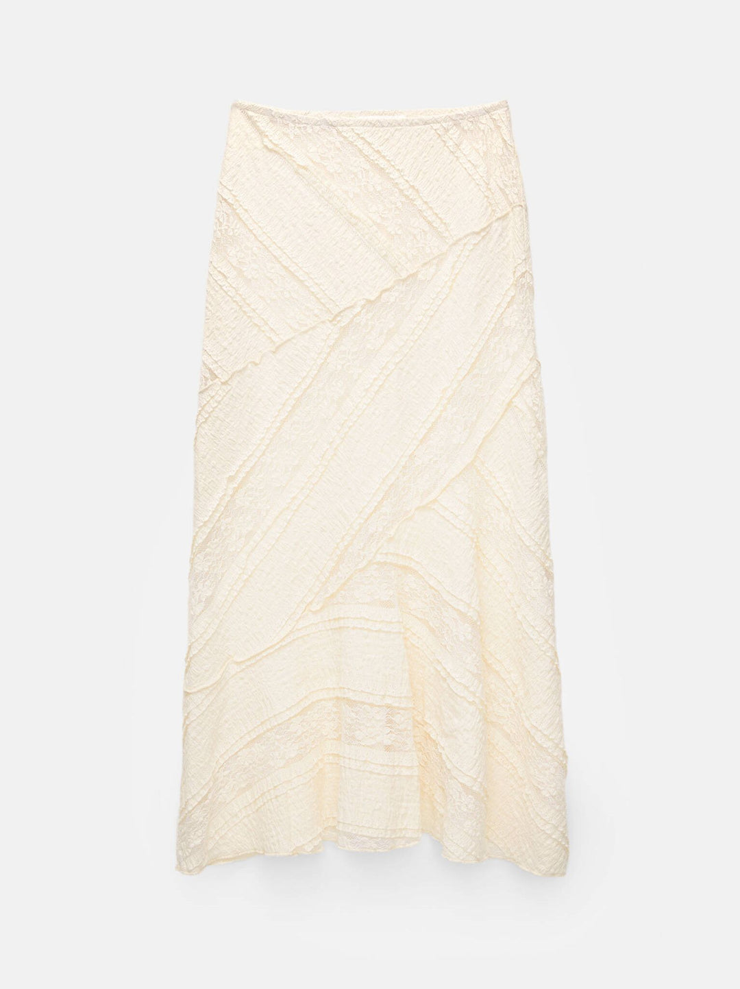 Moudda PULL & BEAR - Jupe Midi Dentelle - Asymétrique - Tunisie 3