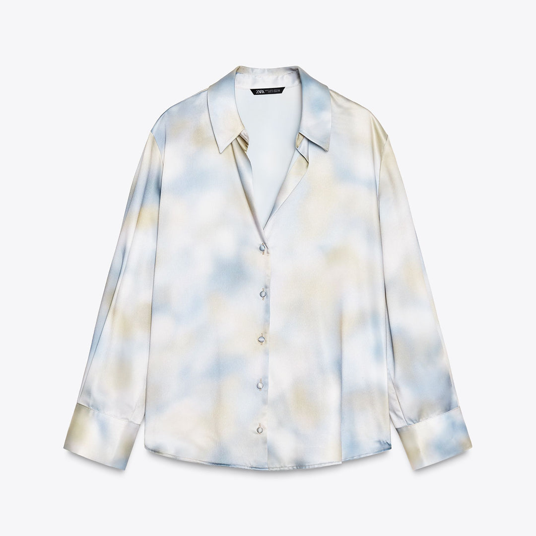Moudda ZARA - Chemise - Encolure Forcée & Tie Dye - Tunisie 1