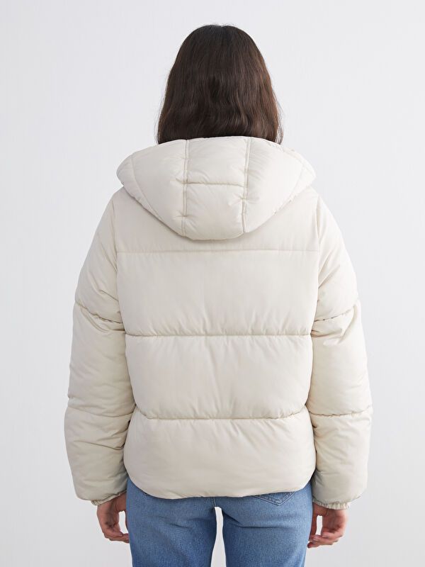 Moudda LC Waikiki - Manteau matelassé en nylon Femme Pierre - Tunisie 5