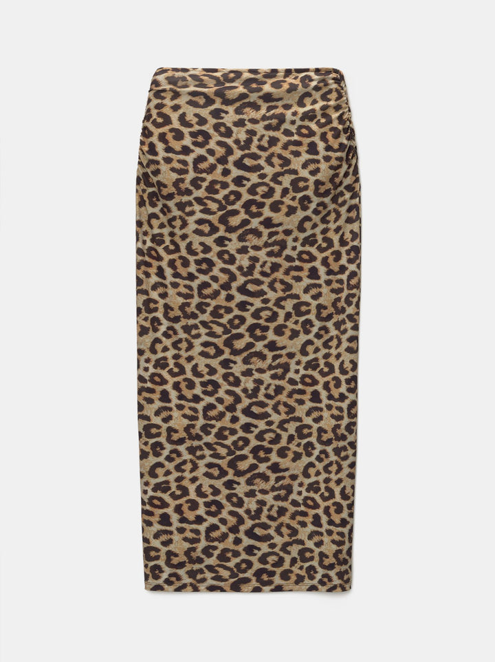 Moudda PULL & BEAR - Jupe Midi Léopard - Tunisie 3