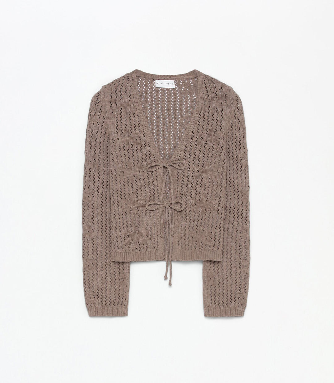 Moudda Lefties - Veste Rustique - Nœud (Gris-Taupe) - Tunisie 1