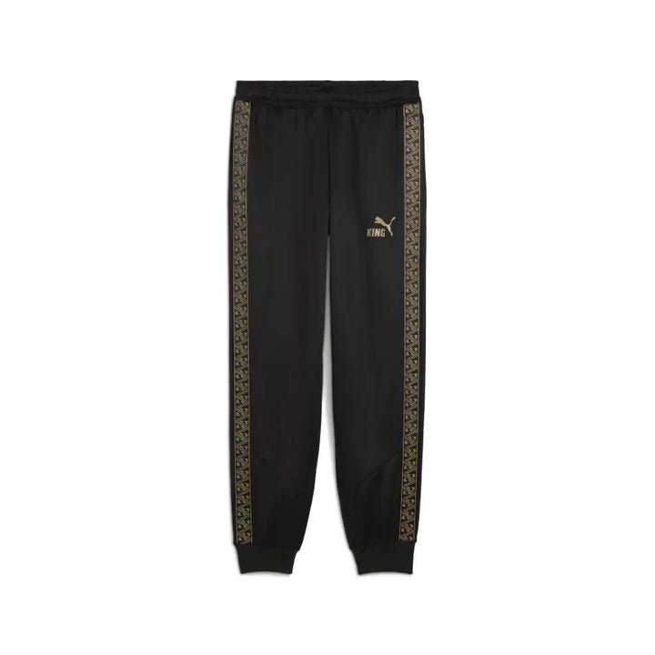 Moudda Puma - Bas survêtement PUMA KING Anthem Pants,PUMA Black-PUMA Gold pour hommes - Tunisie 1
