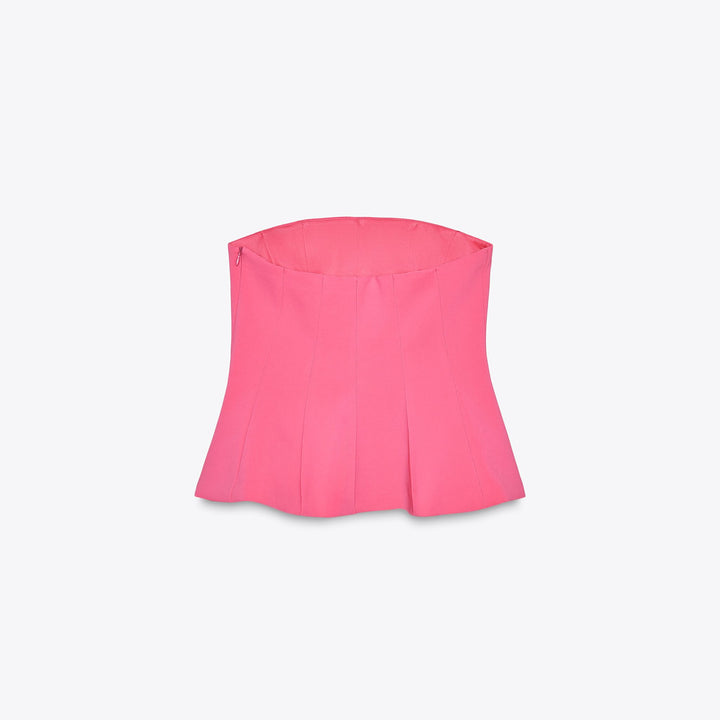 Moudda ZARA - Top Élastique - Motif & Peplum - Tunisie 2