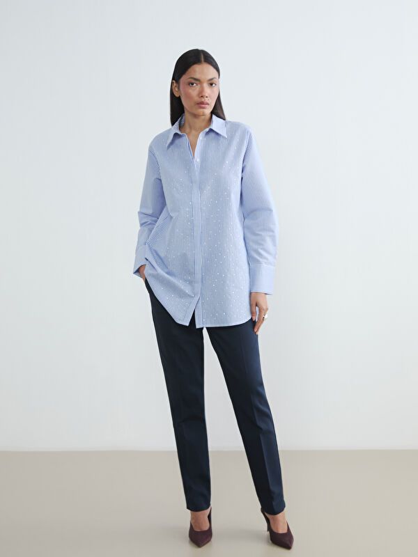 Moudda LC Waikiki - Tunique manches longues en tissu pour Femme - Tunisie 2