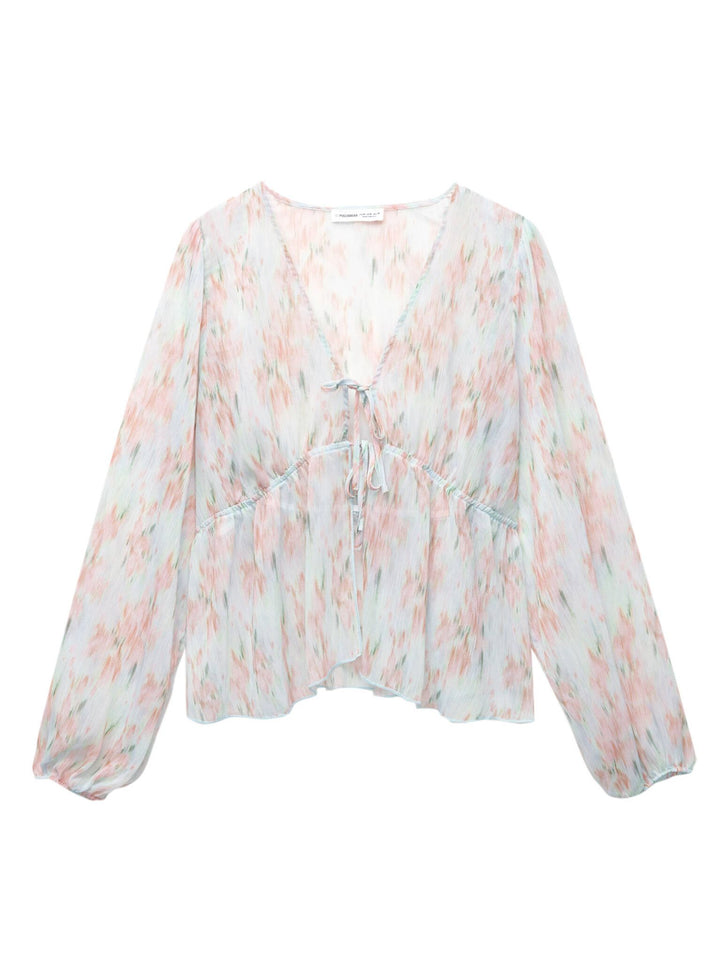 Moudda PULL & BEAR - Chemise Fluide - Imprimée - Tunisie 1