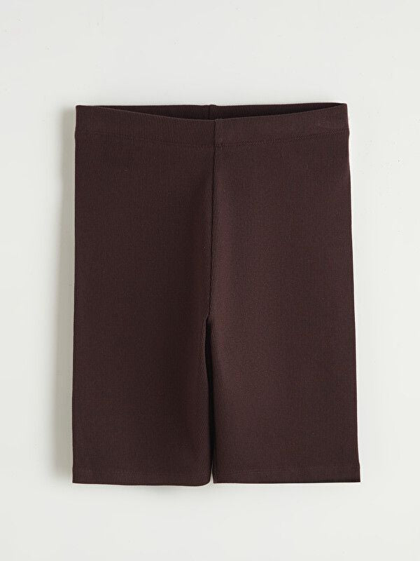 Moudda LC Waikiki - Vêtement stretch basique en jersey pour Fille couleur Marron chocolat - Tunisie 1