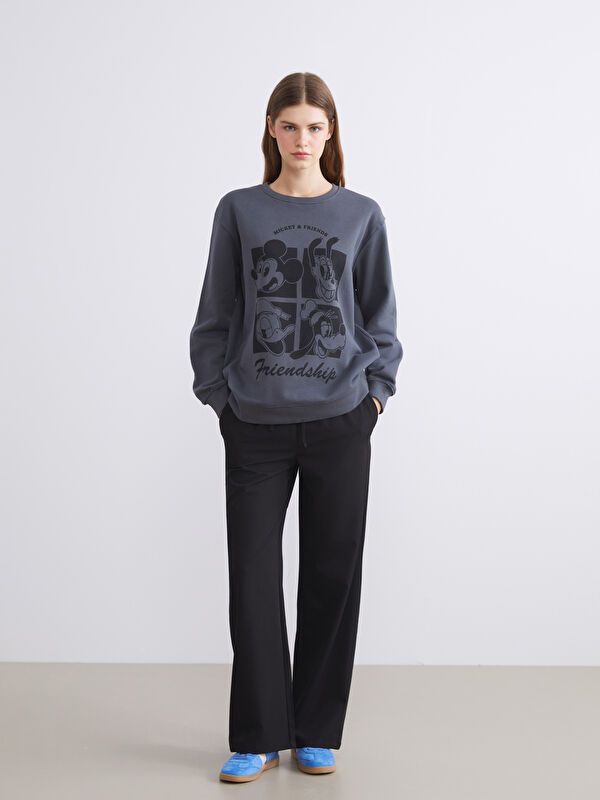 Moudda LC Waikiki - Sweatshirt en jersey sous licence Femme Carbone - Tunisie 2