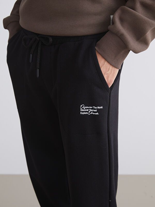 Moudda LC Waikiki - Pantalon en jersey Homme Noir - Tunisie 3