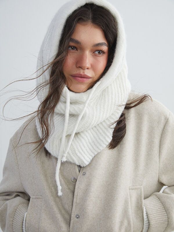 Moudda LC Waikiki - Manteau effet laine Femme Beige clair - Tunisie 1