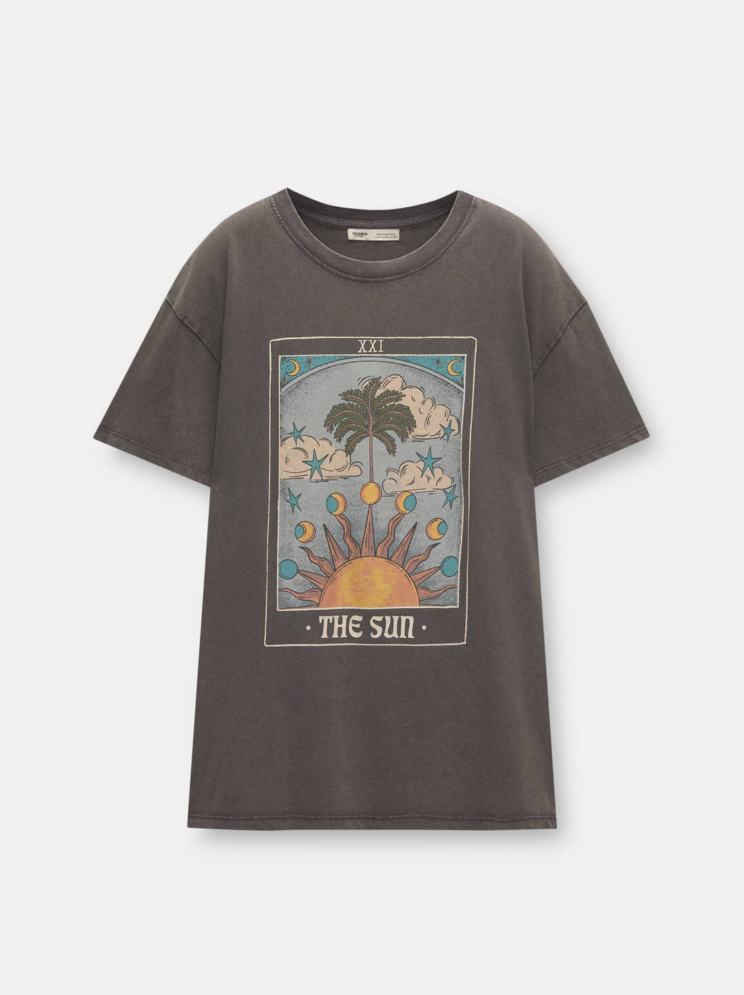Moudda PULL & BEAR - Body Graphique Carte Tarot - Tunisie 2